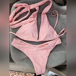 Coral size medium bathing suit